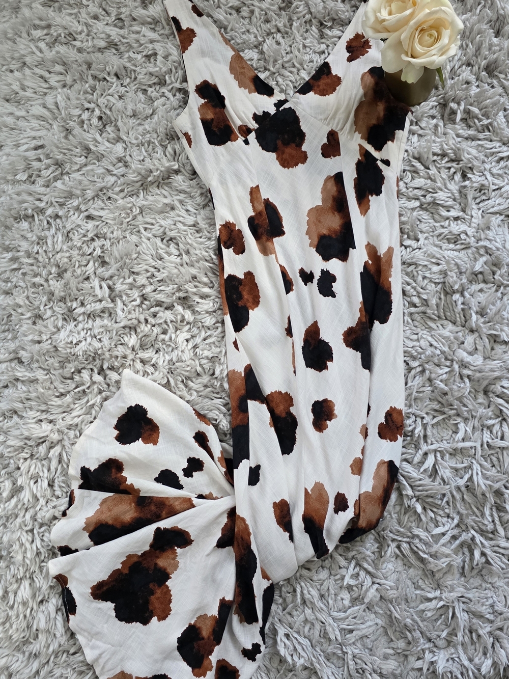 Paper Heart Animal-Print Dress Sz. S
